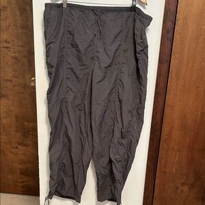 Women’s Gray Parachute Pants